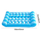 Inflatable Floating Mattress Sea Hammock Foldable Lounger