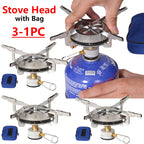 3-1 Small Gas Stove Portable Adjustable