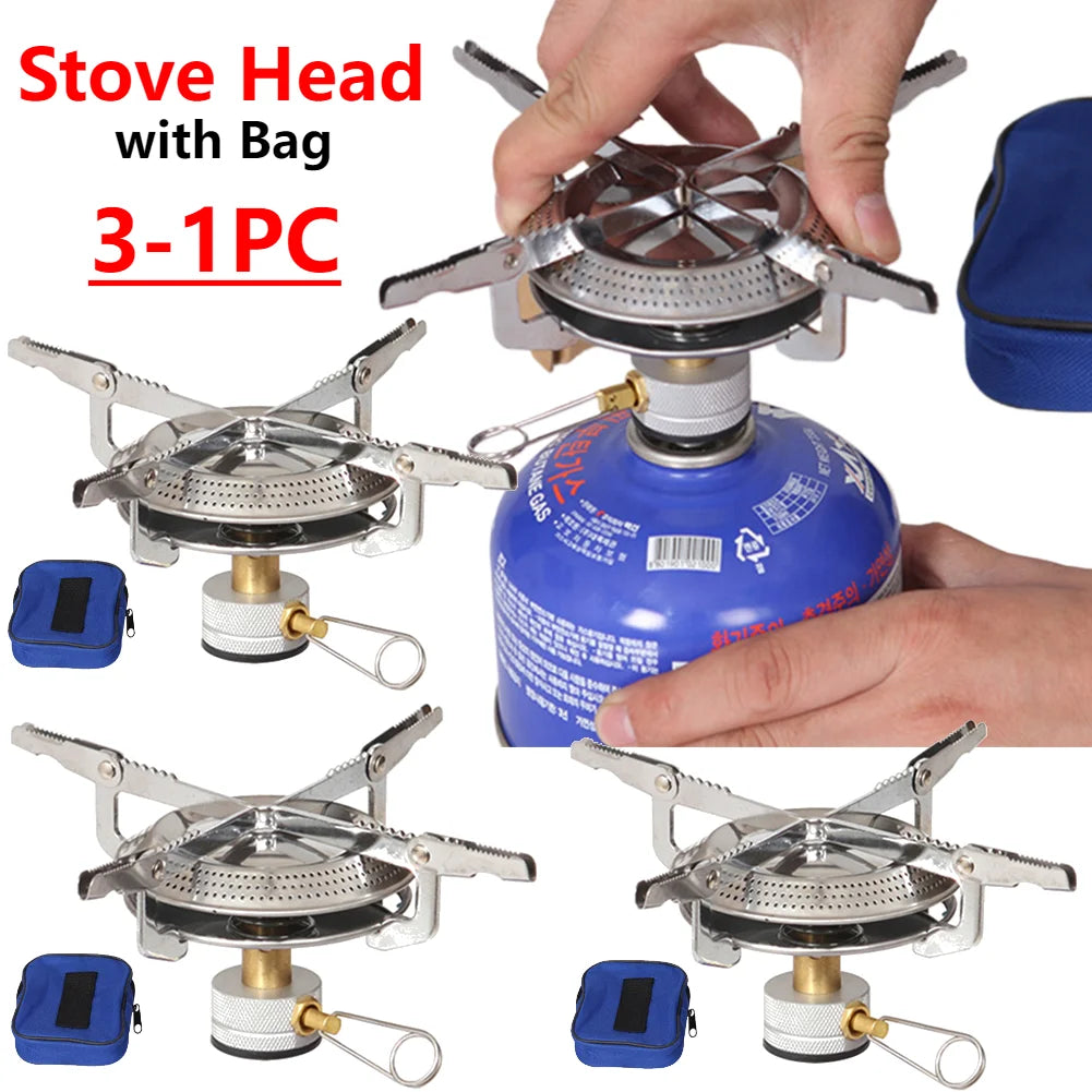 3-1 Small Gas Stove Portable Adjustable
