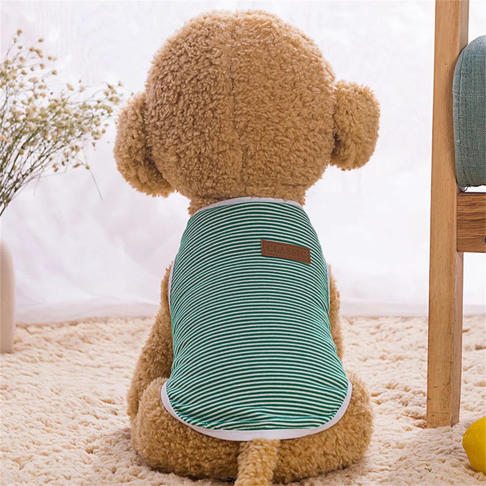 Summer Cotton  Pet Vest Sleeveless T-shirt