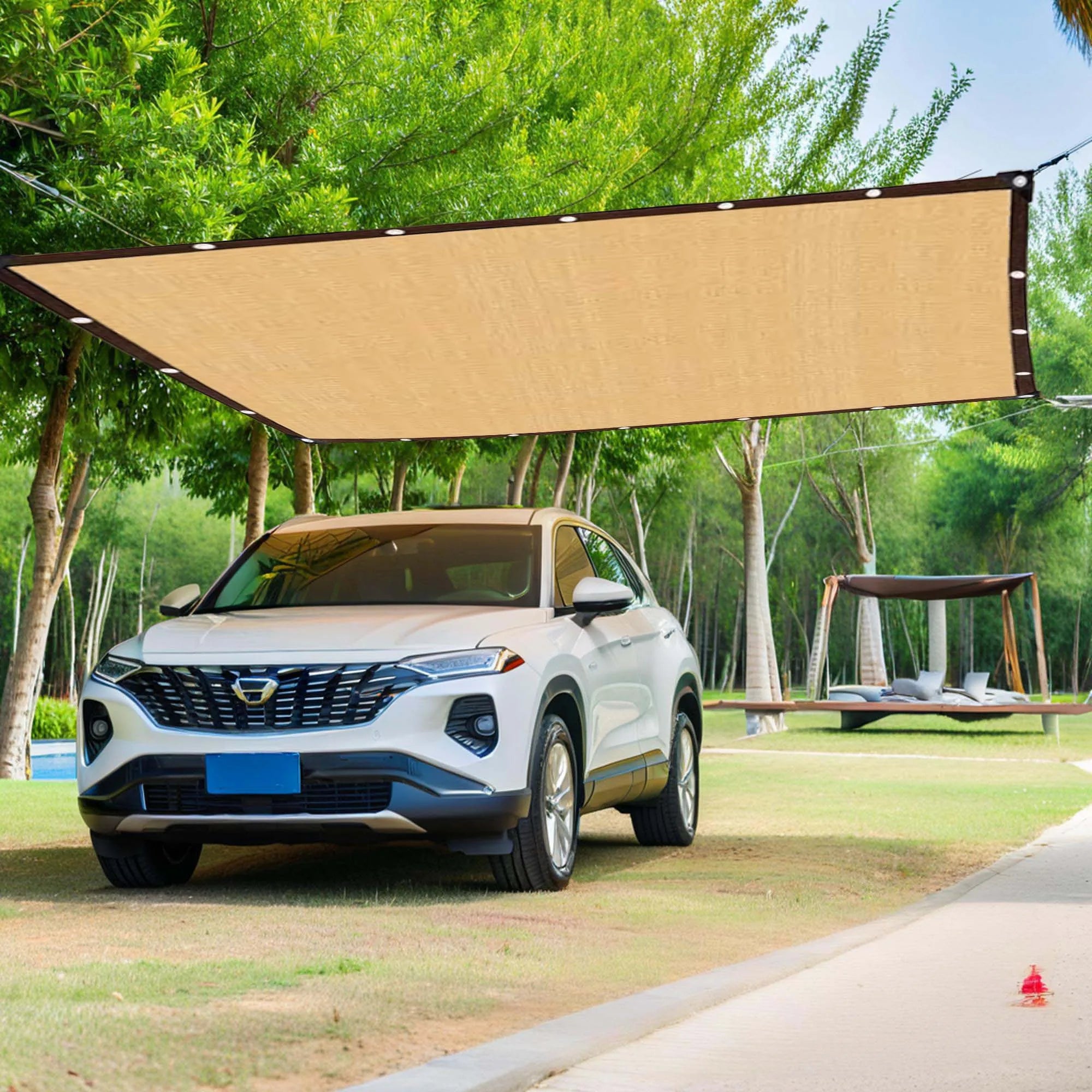 UV Resistant Heavy-Duty Mesh Shade Cloth