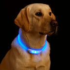 LED Glowing Dog Collar USB Rechargeable