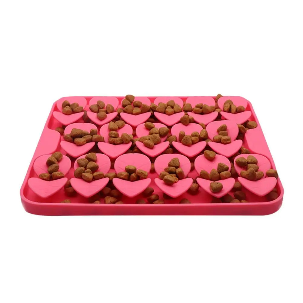 Licking Mat For Dogs,Cats Slow Feeder Puzzle