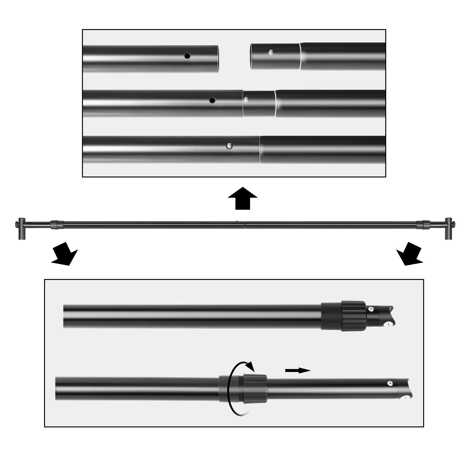 Backdrop Background Stand Adjustable