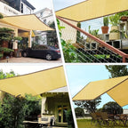 Porous Sunshade Net for Sun Protection during Outdoor Activities