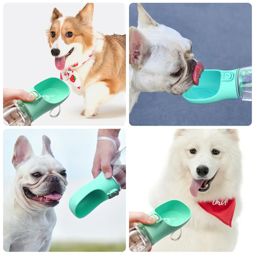 Portable Dog Water Bottle  Leakproof 
Walking Drinking Bowls