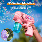 2 Bubble Guns with Refill Solution
