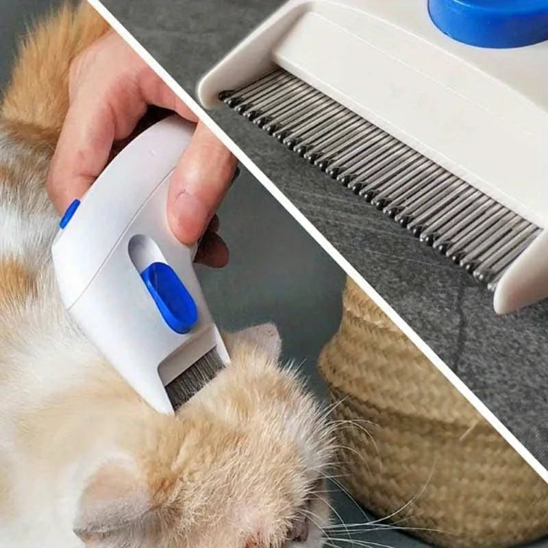 1pcs Cat & Dog Electric Flea Comb, For Cats, Dogs