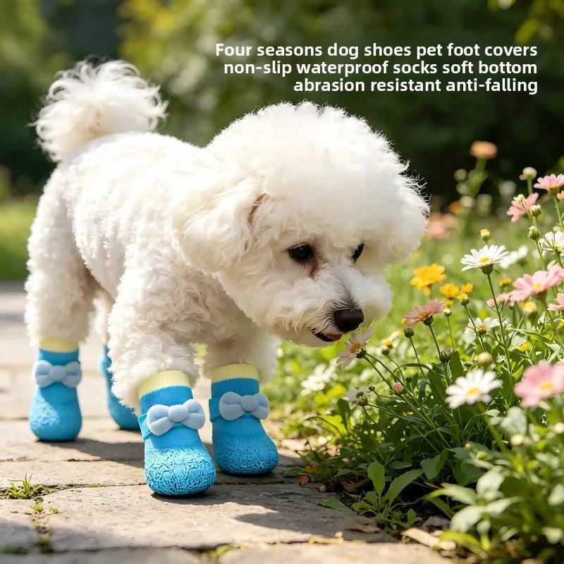 4 Pairs of Pet Shoes,