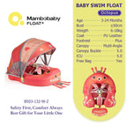 Float Infant With Parasol Beach Toys