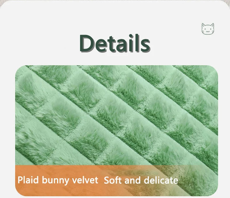Winter Dog Bed Removable Washable Mat