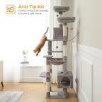 Large Cat Tree And Tower With Scratching Posts