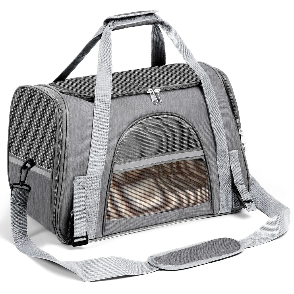 Portable Dog Carrier for Small, Medium Cats Up To 15Lbs.