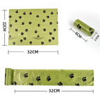 Dog Poop Bags Biodegradable Dispenser