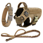 Large/Med Dog Harness And Leash Set Training Walking