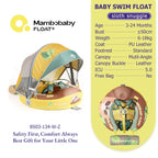 Float Infant With Parasol Beach Toys