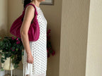 Pebbled Leather Hobo Shoulder Bag
