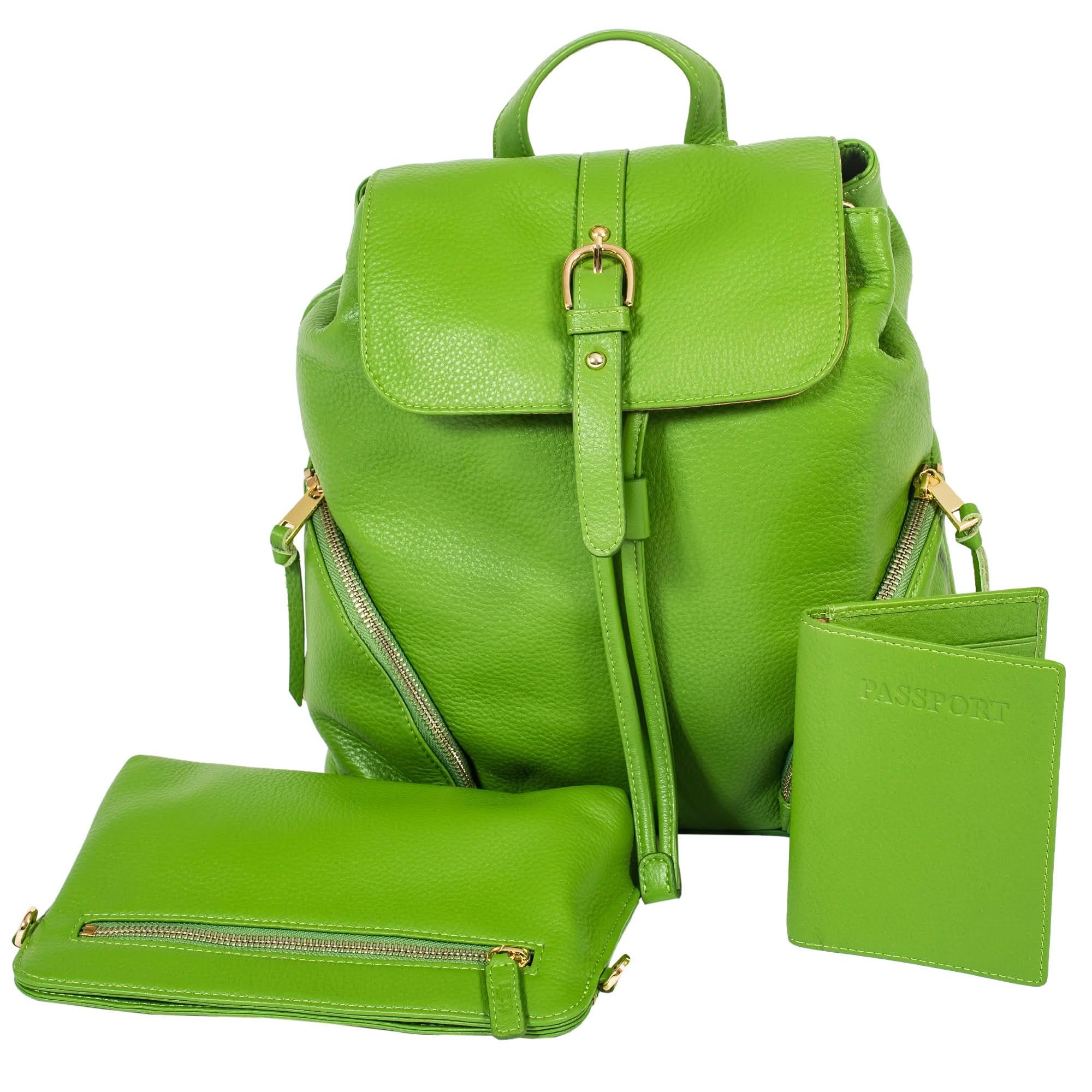 Sophia Full-Grain Leather Backpack