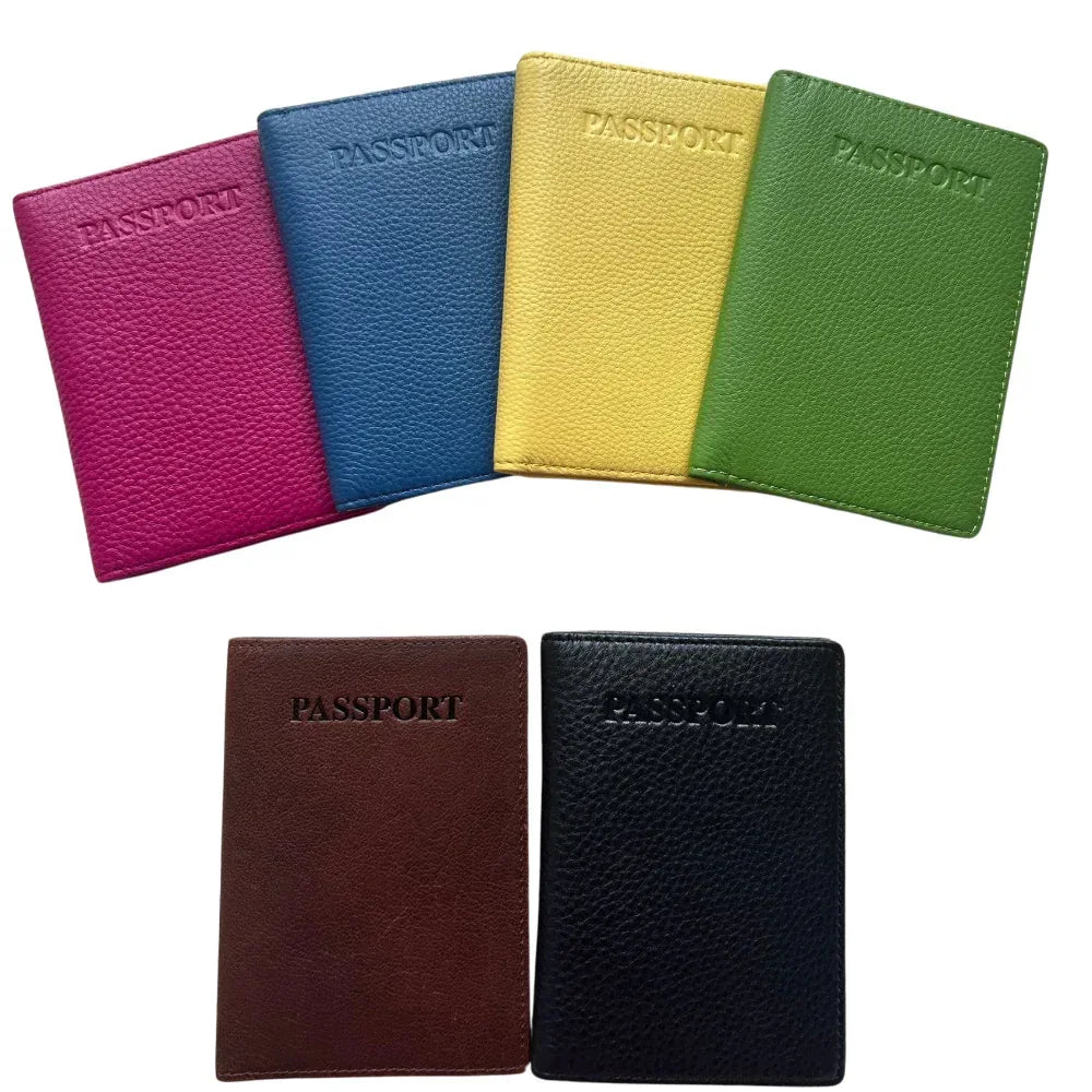 Full-Grain Leather Passport Cover