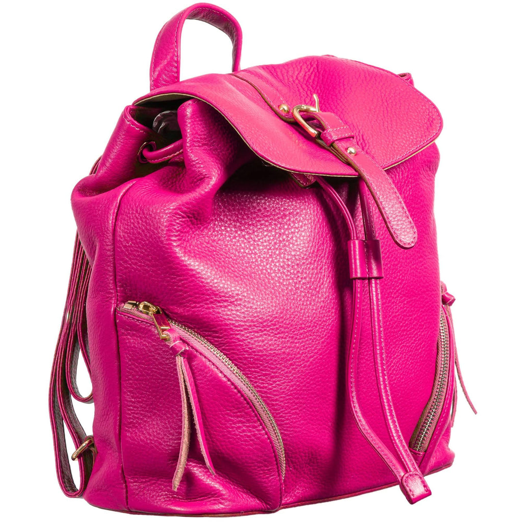 Sophia Full-Grain Leather Backpack