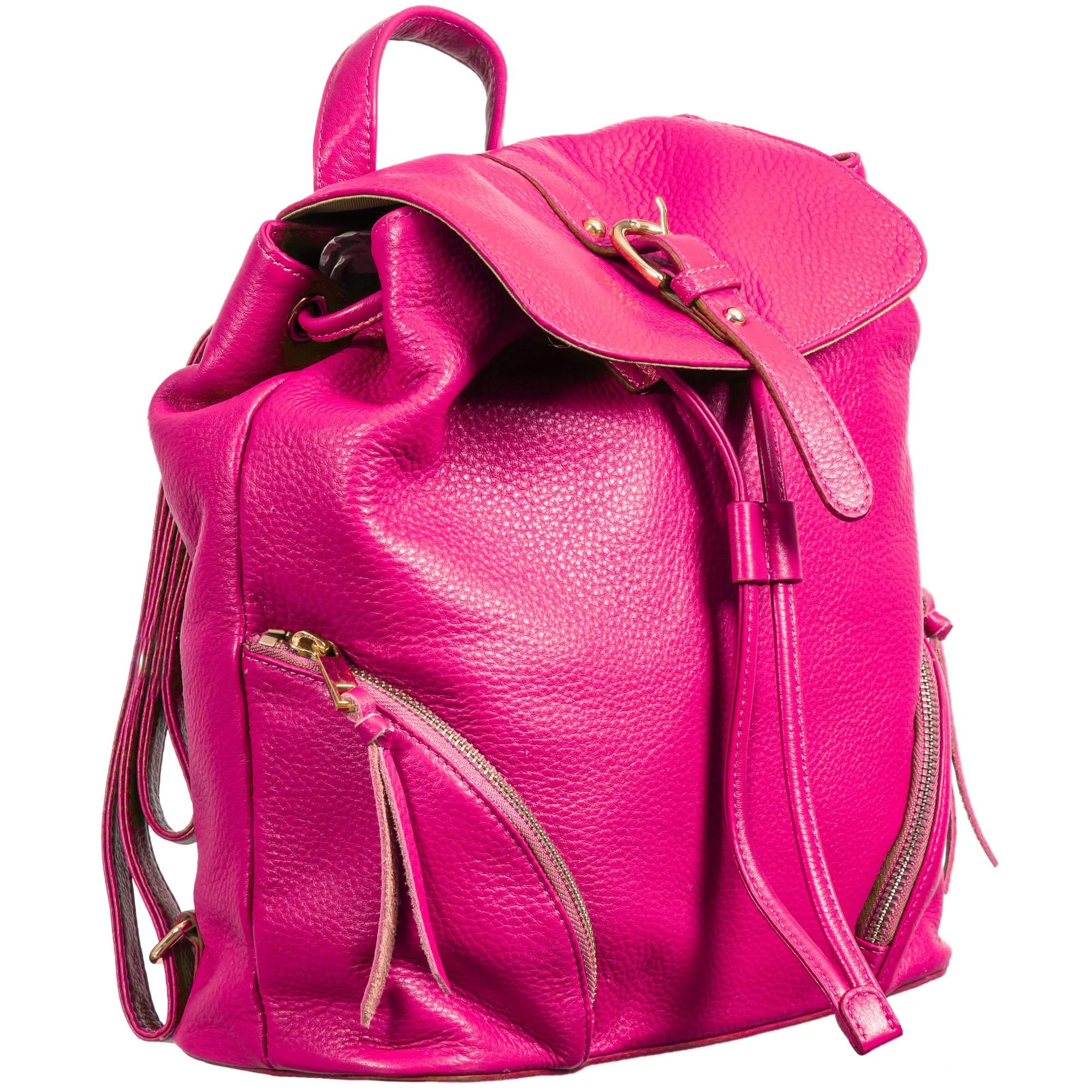 Sophia Full-Grain Leather Backpack