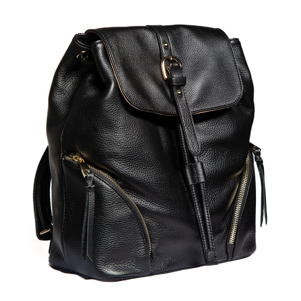 Sophia Full-Grain Leather Backpack