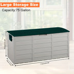 75 Gallon Outdoor Deck Box