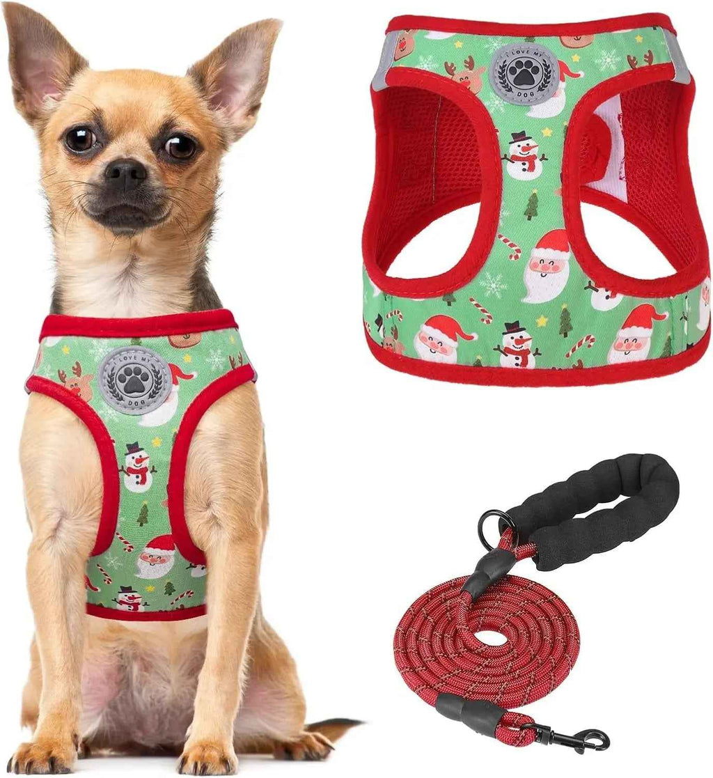 Step-In No-Pull Dog Harness & Leash Set
