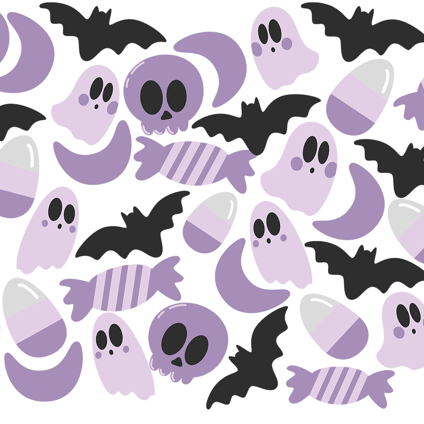 Sweet & Spooky Glass Cups