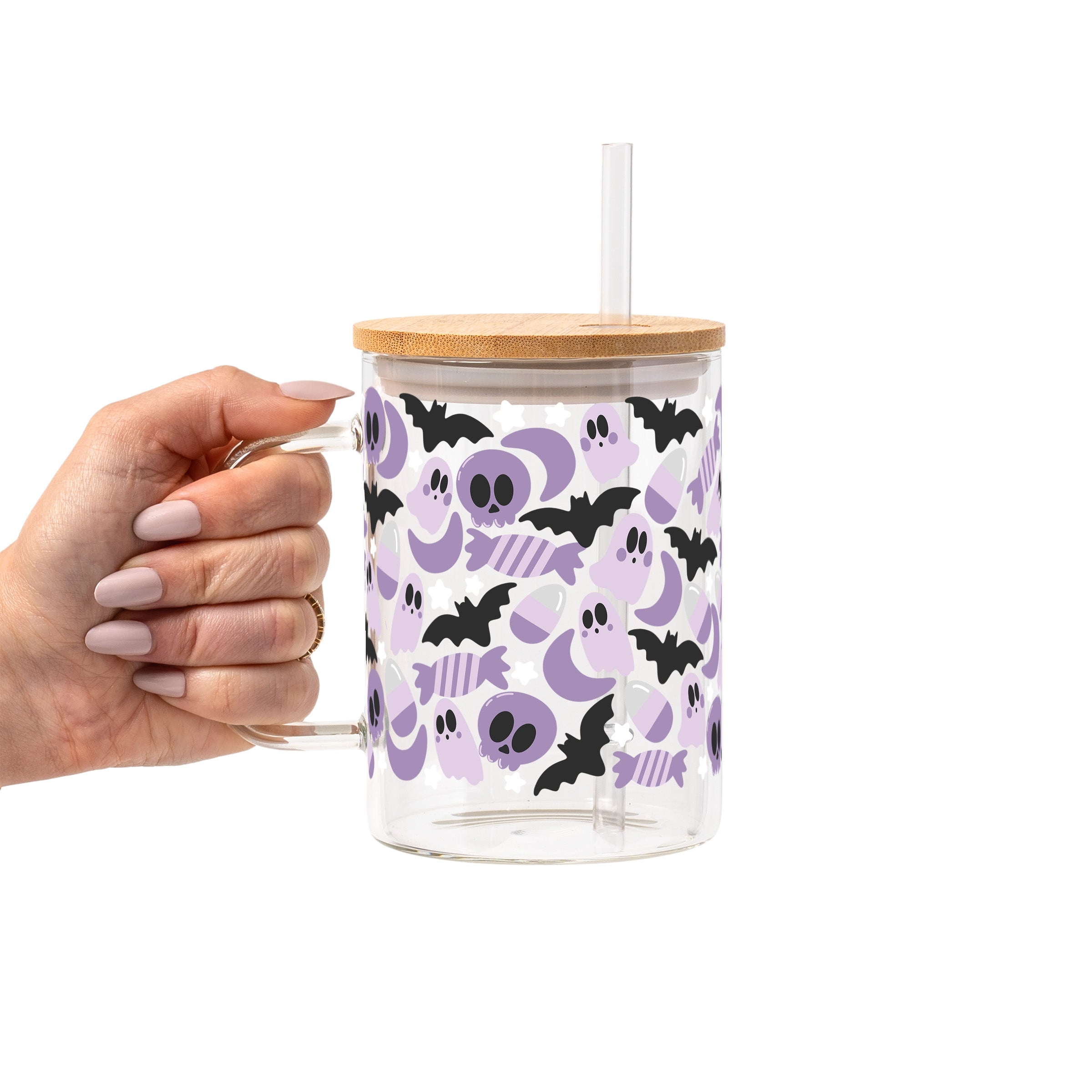 Sweet & Spooky Glass Cups