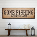 Gone Fishing Sign
