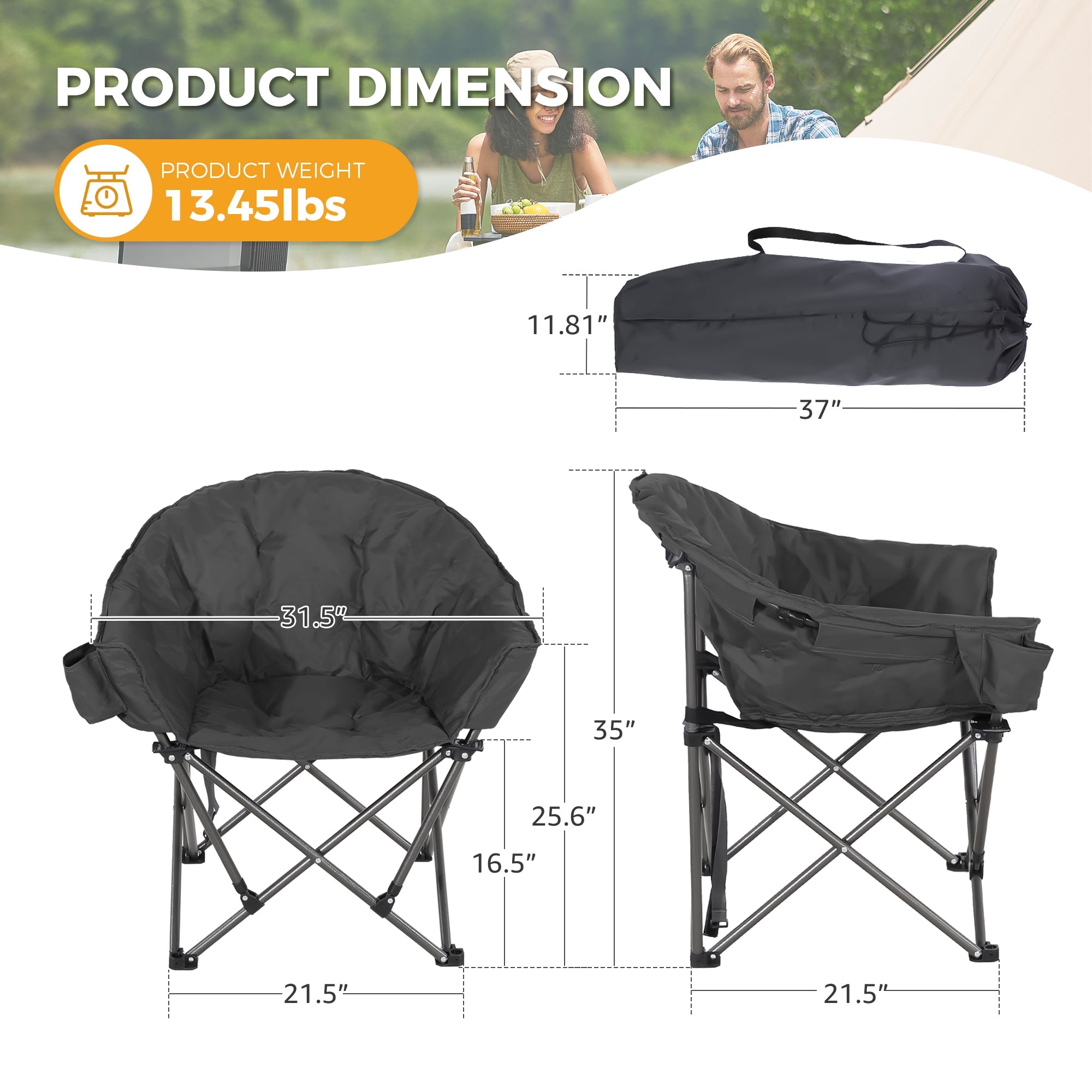Oversized Camping Chair