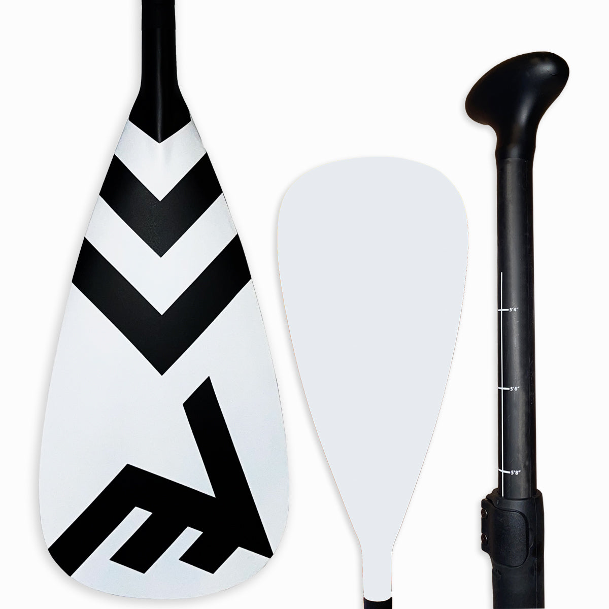 Carbon-Fiberglass Adjustable Paddle with ABS Edge