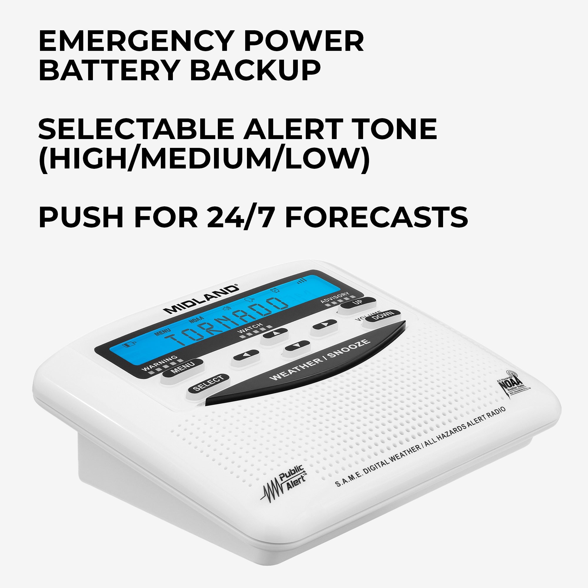 NOAA Weather and Emergency Alert Radio