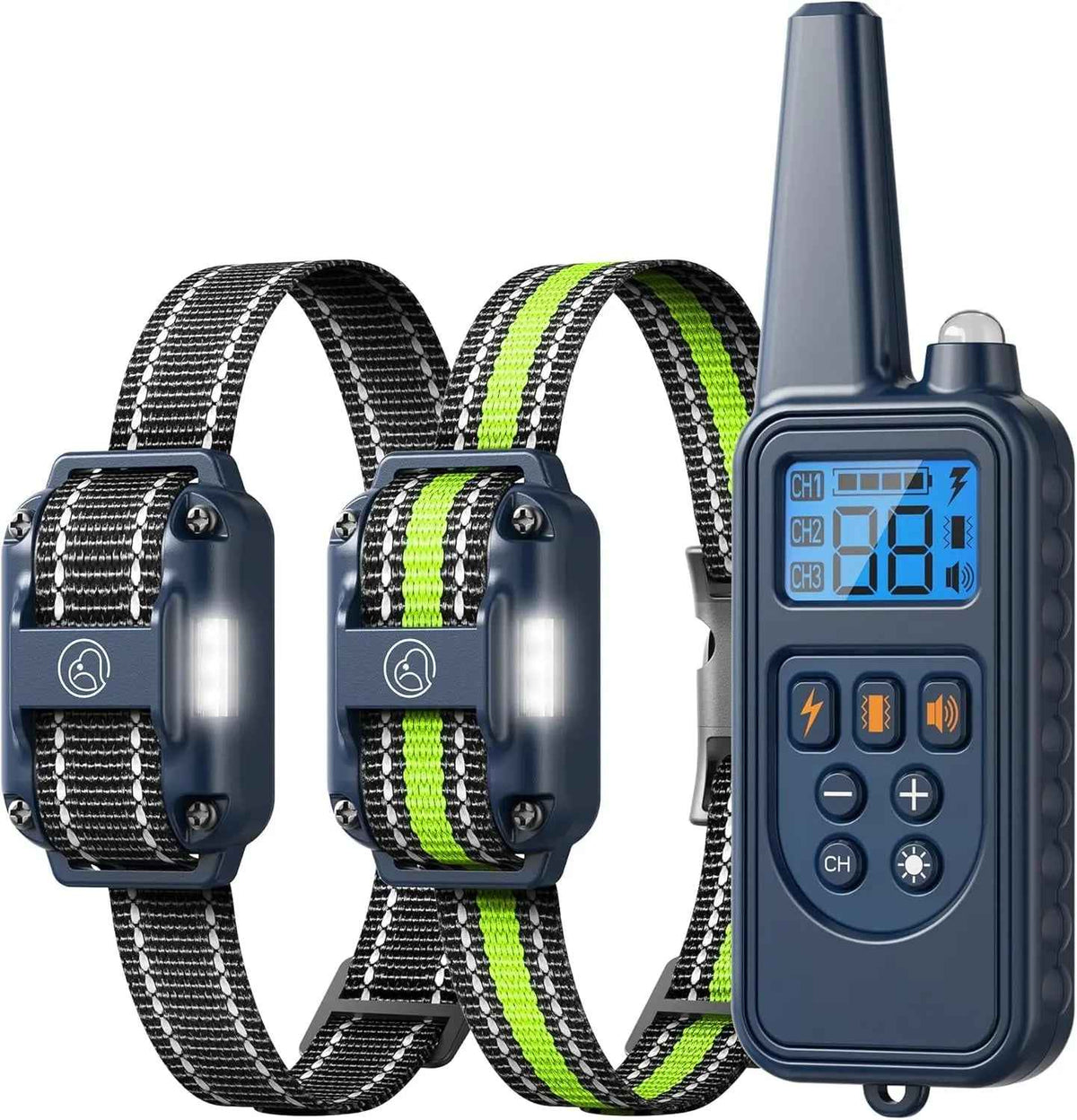 Remote Dog Training Collar for 3 Dogs