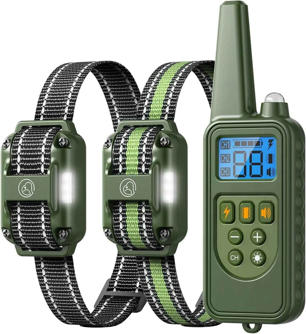 Remote Dog Training Collar for 3 Dogs
