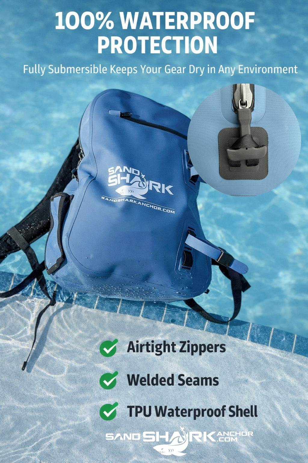 25L Waterproof Backpack – Submersible