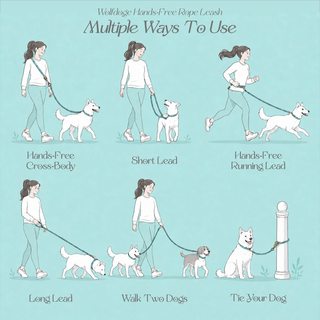Hands-Free Rope Leash