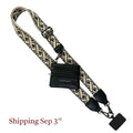 Clip & Go Strap w/Zippered Pouch XOXO