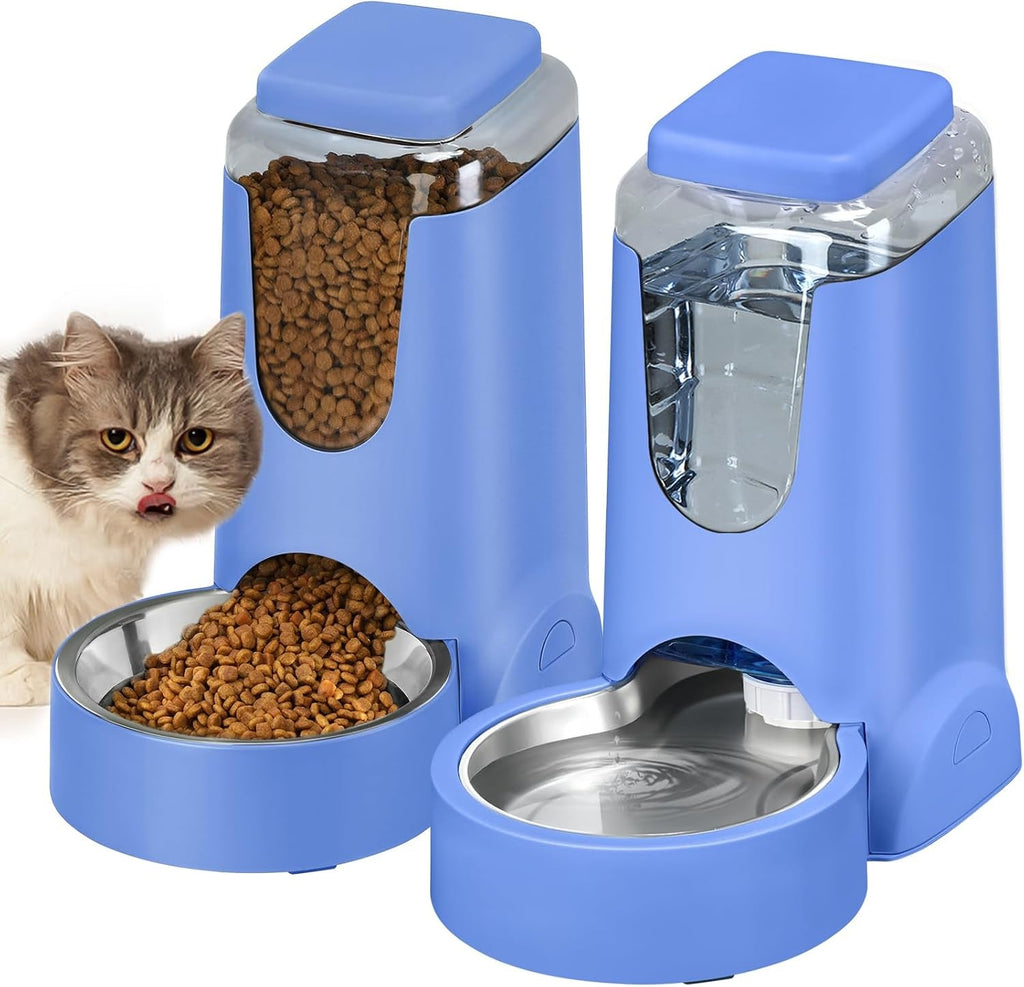 Automatic Cat Feeder & Water Dispenser Set