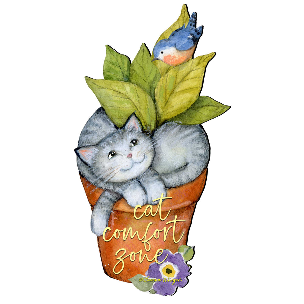 Cat Lovers Welcome Sign  Porch Decor
