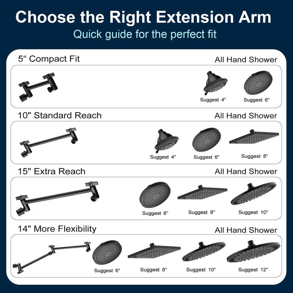 Shower Arm Extension