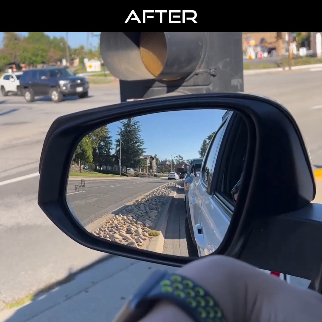 Upgraded Wide View Side Mirrors for 16-26 Tacoma | 14-26 4Runner| 19-25 Rav4