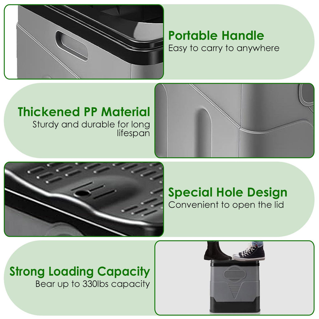 Portable Toilet for Car Camping Boating Hiking Outdoor