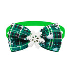 Pet Plaid Bow Tie