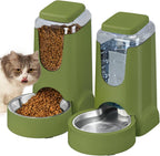 Automatic Cat Feeder & Water Dispenser Set