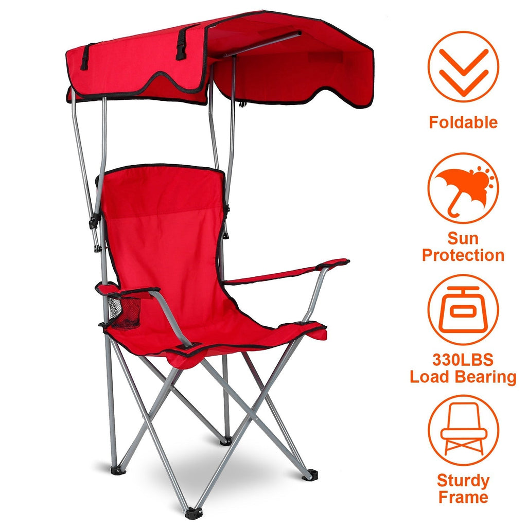Foldable Beach Canopy Chair