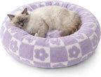 LE SURE Donut Dog Bed – 7 Sizes, 5 Patterns