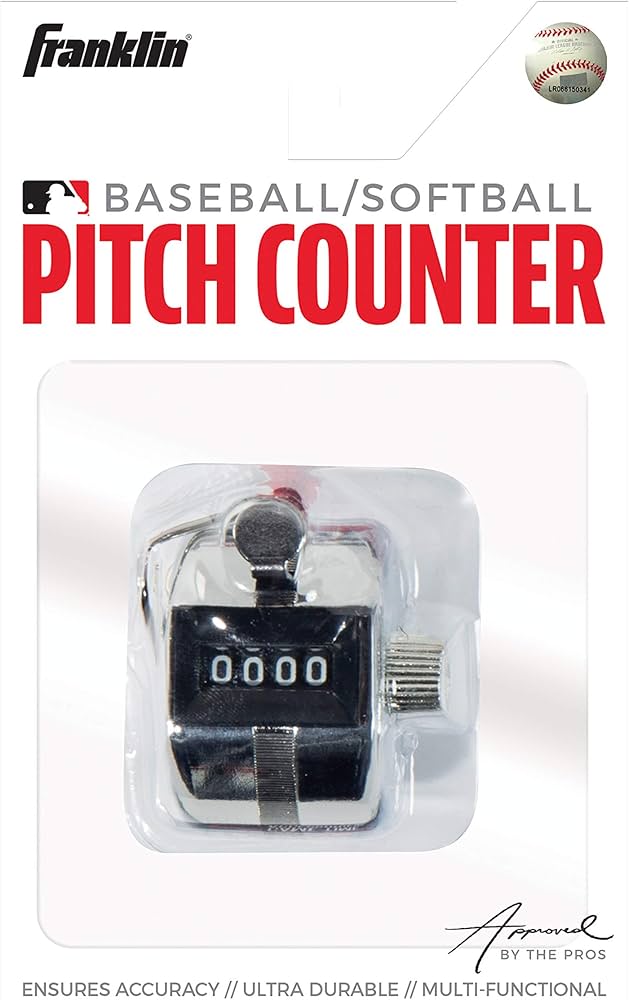 Baseball and Softball Pitch Counter