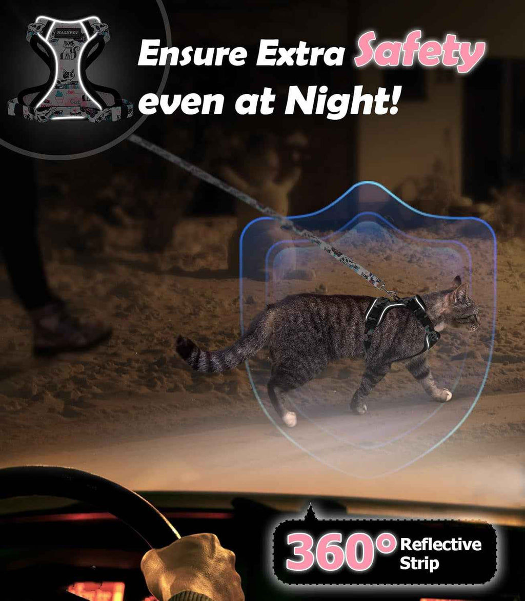 Escape-Proof Cat Harness & Leash Set
